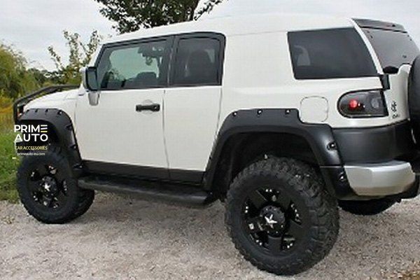 Fender Flares set 4 PCs Toyota FJ Cruiser 2007-2014 Pocket-style black Bushwacker 31922-02