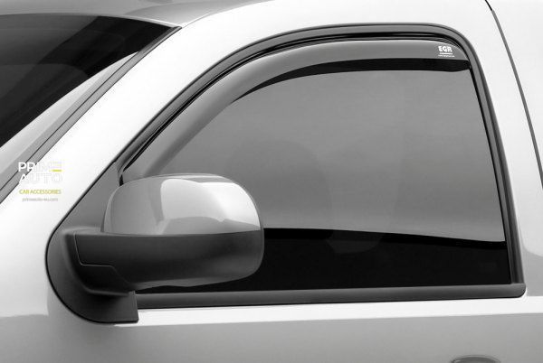 Window Deflectors 4 pcs set Jeep Cherokee 2014 - 2022 Dark Gloss EGR 575241