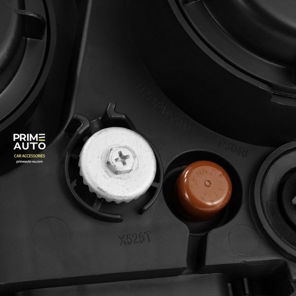 Front lights Toyota Sienna 2011-2020 LED NOVA series color Alpha-Black AlphaRex 880767