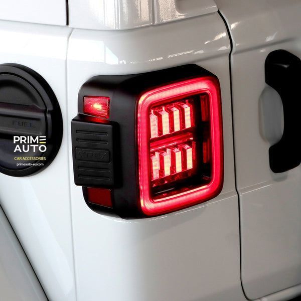 Rear lights Jeep Wrangler 2019-2025 NOVA-Series Clear AlphaRex 602030
