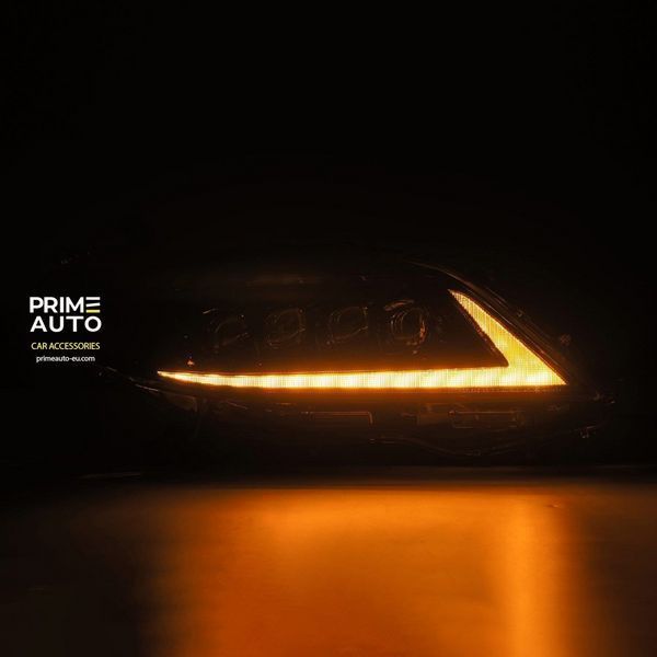 Front lights Toyota Sienna 2011-2020 LED NOVA series color Alpha-Black AlphaRex 880767