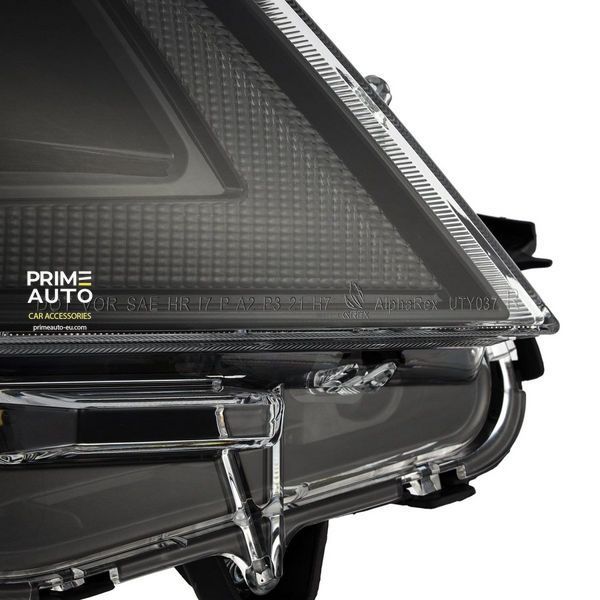 Front lights Toyota Sienna 2011-2020 LED NOVA series color Alpha-Black AlphaRex 880767