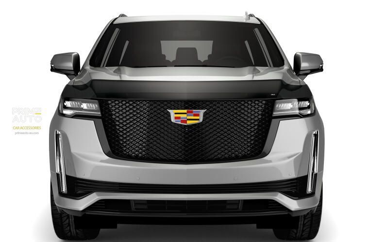 Hood Deflector Cadillac ESCALADE 2021 - 2026 Bugflector II Dark Smoke AVS 25970