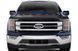 Hood Spoiler With LED Strip With Turn Follower Ford F-150 2021-2025 Aeroskin Lightshield PRO Black Matte AVS 953196