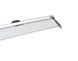 Window Deflectors 4pcs Set with Chrome Trim Toyota Corolla Cross 2022-2025 Wellvisors 3-847TY063