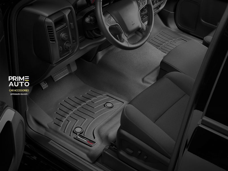 Dywaniki gumowe 3D Liners prz&oacute;d Porsche Cayenne 2011 - 2018 czarny WeatherTech 443331