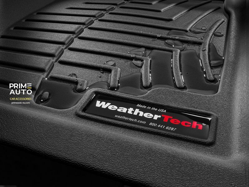 Dywaniki gumowe 3D Liners prz&oacute;d Porsche Cayenne 2011 - 2018 czarny WeatherTech 443331