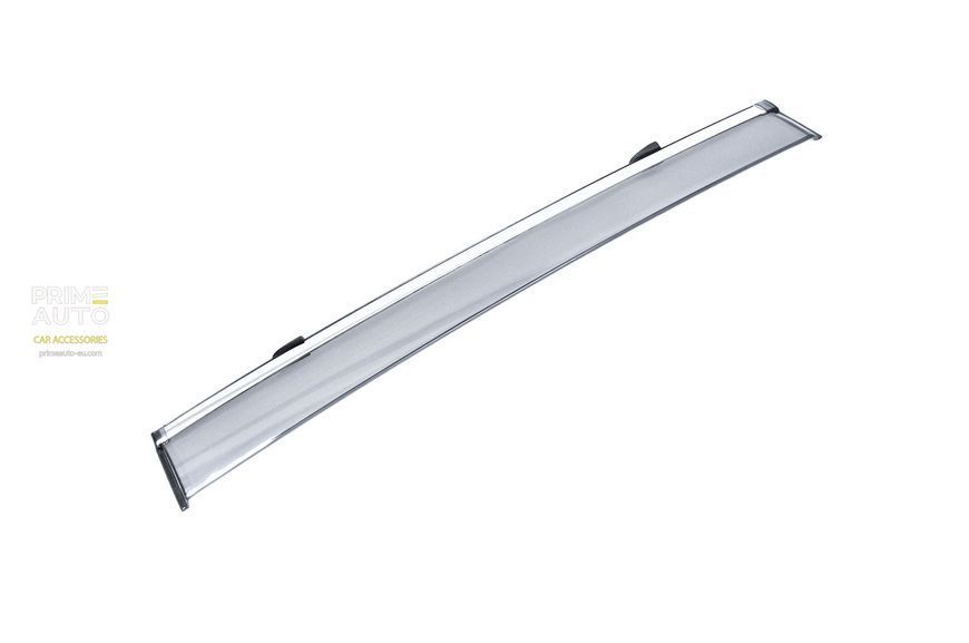 Window Deflectors 4pcs Set with Chrome Trim Toyota Corolla Cross 2022-2025 Wellvisors 3-847TY063