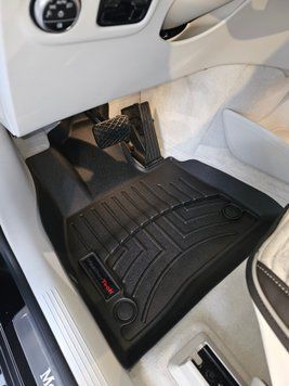 Covorașe cauciuc 3D Liners faţă Mercedes-Benz EQS SUV 2023 - 2026 negru WeatherTech 4417731