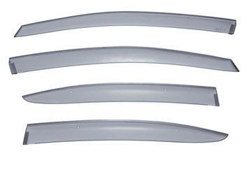 Window Deflectors 4pcs Set Premium Series Subaru Impreza 2015-2021 Wellvisors 3-847SU011