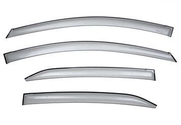 Window Deflectors 4pcs Set Premium Series Toyota Corolla 2014-2018 Wellvisors 3-847TY005