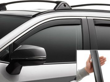 Owiewki okienne prz&oacute;d+tył num 4 szt wstawiony Buick Envision 2021 - 2026 ciemny błyszczący WeatherTech 821027IM