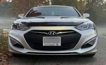 Дефлектор капота Hyundai Genesis 2013-2016 Coupe гладкий FormFit HD10P13 HD10P13 фото