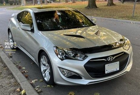 Дефлектор капота Hyundai Genesis 2013-2016 Coupe гладкий FormFit HD10P13 HD10P13 фото