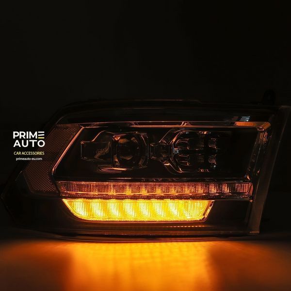 Faruri faţă RAM/Dodge Ram 1500 Classic 2009-2024 LED LUXX series culoare Alpha-negru AlphaRex 880520