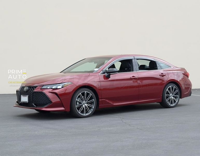 Дефлекторы окон к-т 4 шт с хромированным молдингом Toyota Avalon 2019 - 2022 Wellvisors 3-847TY056 3-847TY056 фото