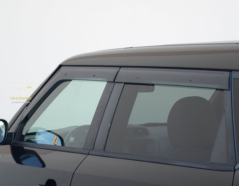 Дефлекторы окон к-т 4 шт Premium серия Kia Soul 2014 - 2019 Wellvisors 3-847KA020 3-847KA020 фото