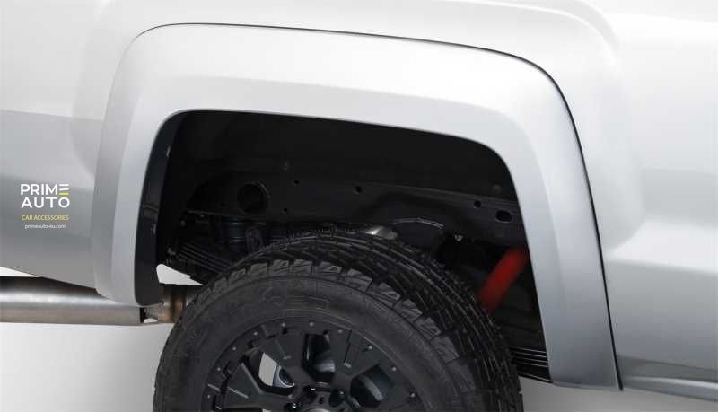 Fender Flares set 4 PCs GMC Sierra 2500/3500 HD 2015-2019 Extended-A-style black Bushwacker 40966-02