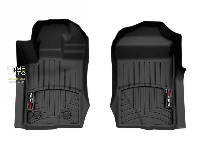 Car Mats 3D Liners Front Ford Ranger EUR 2023 + Black WeatherTech 4418361