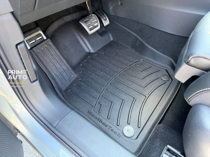 Car Mats 3D Liners High Performance Front Volkswagen Tayron 2025-2026 Black WeatherTech 4419061IM.