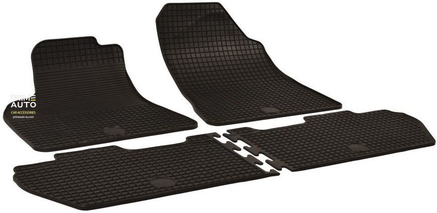 Covorase auto din cauciuc set 4 buc gri Citroen Berlingo 2008-2014 Doma 215277