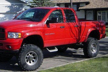 Fender Flares set 4 PCs RAM/Dodge Ram 2500/3500 2003-2009 Pocket-style black Bushwacker 50907-02