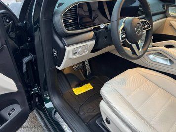 Car Mats 3D Liners High Performance Front Mercedes-Benz GLS-Class 2020 + Black WeatherTech 4415951IM
