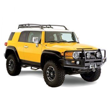 Расширители арок комплект 4 шт Toyota FJ Cruiser 2007-2014 Extend A-style черный Bushwacker 31924-02 31924-02 фото