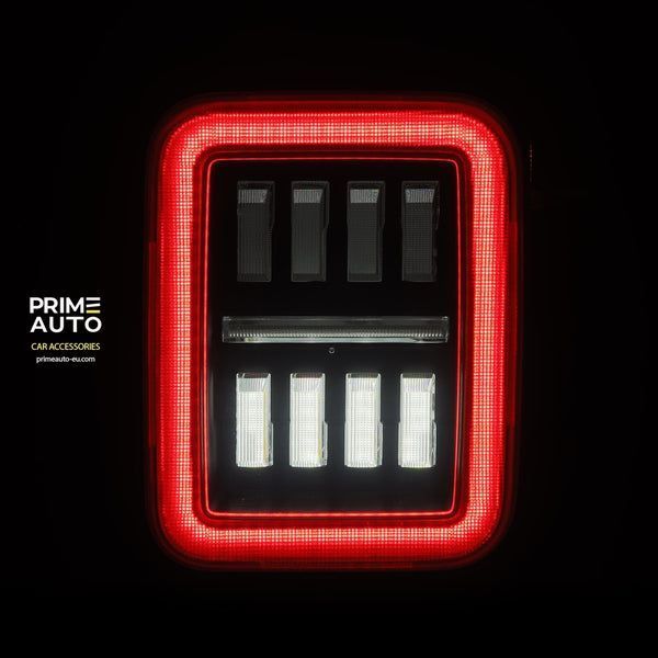 Rear lights Jeep Gladiator 2019-2025 LUXX-Series Alpha-Black AlphaRex 602050