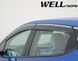 Дефлекторы окон к-т 4 шт с хромированным молдингом Chevrolet Bolt 2017 - 2025 Wellvisors 3-847CH027 3-847CH027 фото 3