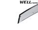 Owiewki do szyb samochodowych prz&oacute;d Premium seria Fiat 500 2012 - 2019 Wellvisors 3-847FA001