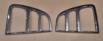 Inner taillight covers set 2 pcs chrome Toyota Land Cruiser 100 1998 - 2007 Wellstar QBMLC100-020
