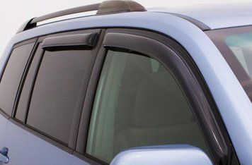 Window Deflectors 4 pcs Set Honda HR-V 2016-2025 Ventvisor OUTSIDE MOUNT Smoke AVS 94369