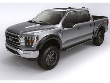 Fender Flares set 4 PCs Ford F-350/450 Super Duty 2017-2022 Forge-style black Bushwacker 28129-08