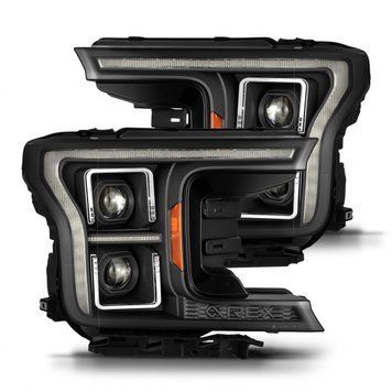 Lampy przednie Ford F-150 2018-2020 G2 Style PRO seria czarny AlphaRex 880252