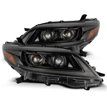 Lampy przednie Toyota Sienna 2011-2020 LED LUXX seria kolor Alpha-Black AlphaRex 880765