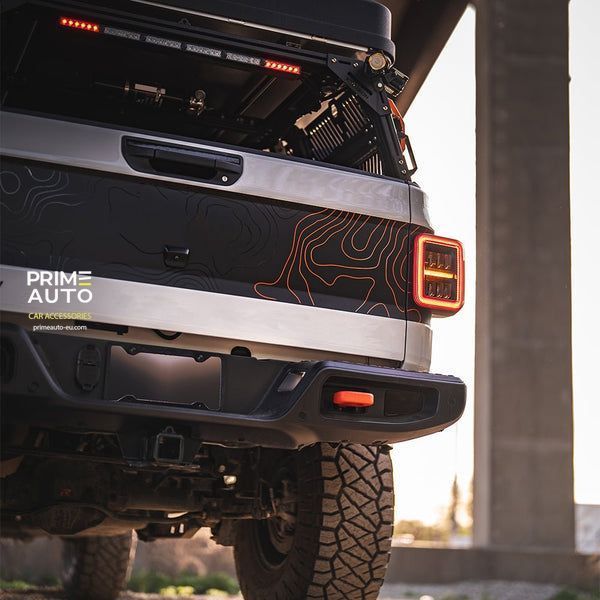 Rear lights Jeep Gladiator 2019-2025 LUXX-Series Clear AlphaRex 602060