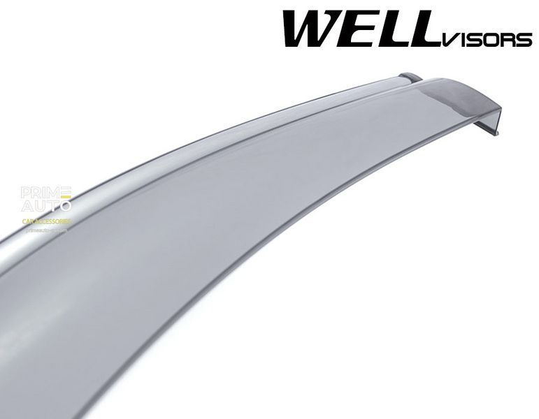 Дефлекторы окон к-т 4 шт с хромированным молдингом Nissan Rogue 2014 - 2020 Wellvisors 3-847NS009 3-847NS009 фото