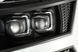 Faruri faţă Chevrolet Silverado 1500 2007-2013 LED NOVA series cărbune negru AlphaRex 880208