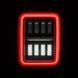 Rear lights Jeep Gladiator 2019-2025 LUXX-Series Clear AlphaRex 602060