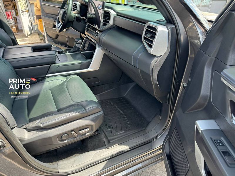 Covorașe cauciuc 3D Liners High Performance faţă Toyota Tundra 2022 + negru WeatherTech 4417081IM