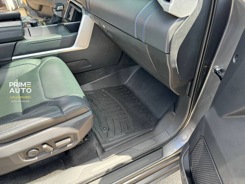 Covorașe cauciuc 3D Liners High Performance faţă Toyota Tundra 2022 + negru WeatherTech 4417081IM