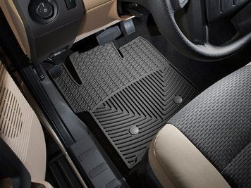Covorase cauciuc faţă Ford F-350 2011 - 2016 negru WeatherTech W203