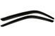 Window Deflectors Front Ford MUSTANG 2015-2025 Ventvisor OUTSIDE MOUNT Smoke AVS 92359
