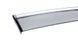 Window Deflectors 4pcs Set with Chrome Trim Honda Pilot 2016-2022 Wellvisors 3-847HD029