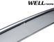 Window Deflectors 4pcs Set with Chrome Trim Buick Verano 2011-2017 Wellvisors 3-847BU001