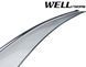 Window Deflectors 4pcs Set with Chrome Trim Buick Verano 2011-2017 Wellvisors 3-847BU001