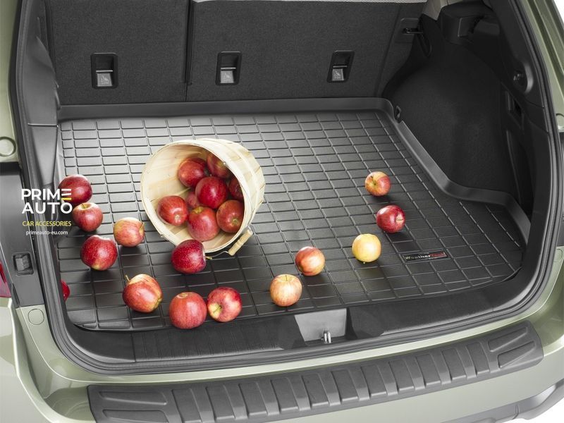 Mat do bagażnika czarny na oparciach siedzeń 3D Volkswagen ID 7 2025 + czarny 401754