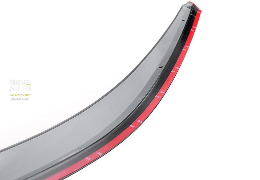 Window Deflectors 4pcs Set with Chrome Trim Honda Pilot 2016-2022 Wellvisors 3-847HD029