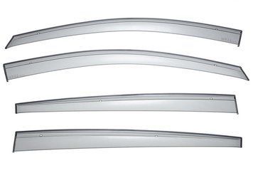 Window Deflectors 4pcs Set Premium Series Nissan Versa 2007-2012 Hatchback Wellvisors 3-847NS002